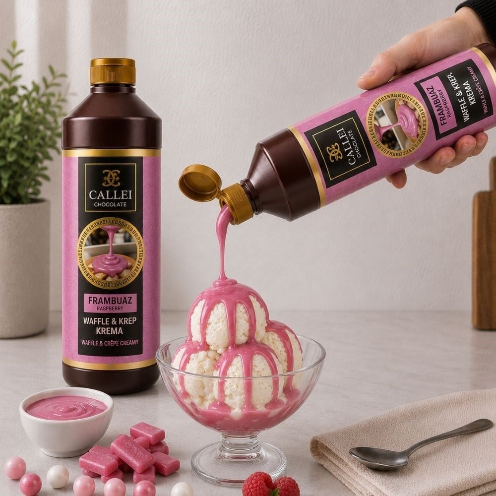 CalleiCallei Frambuaz Waffle Sos 1 Kgyok