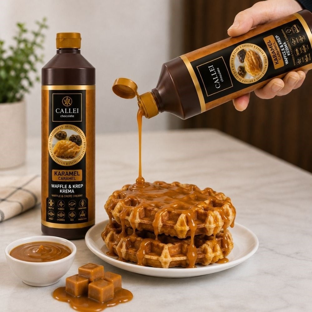 CalleiCallei Karamel Waffle Sos 1 Kgyok
