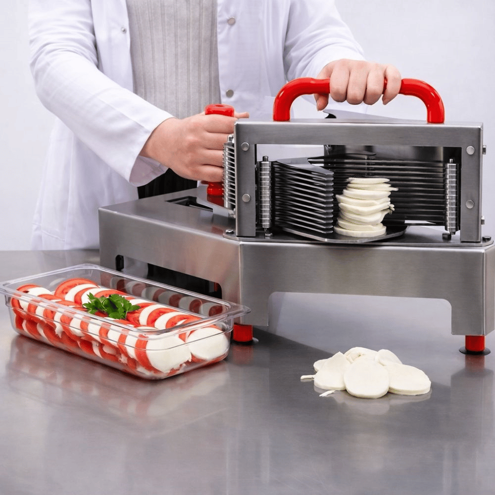 Cancan Profesyonel Domates ve Mozzarella Dilimleme Makinesi