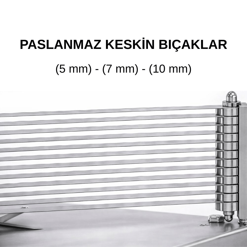 Cancan Profesyonel Domates ve Mozzarella Dilimleme Makinesi