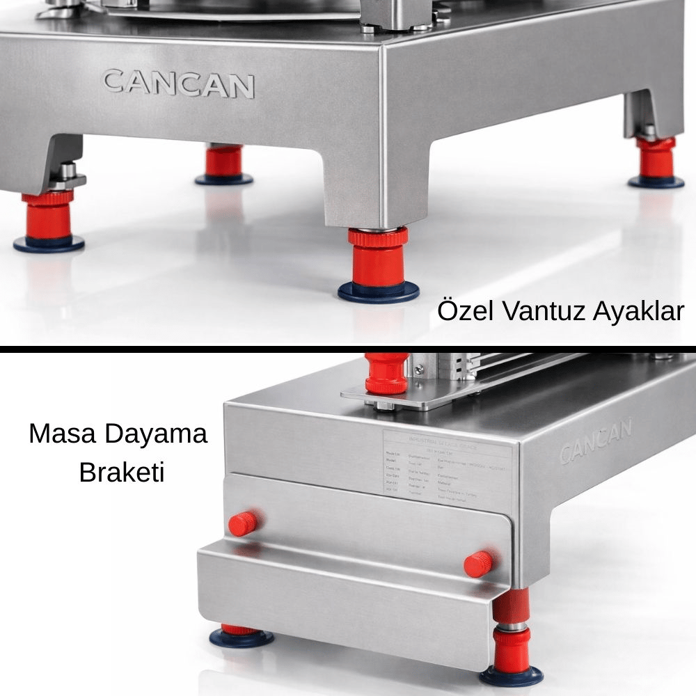 Cancan Profesyonel Domates ve Mozzarella Dilimleme Makinesi