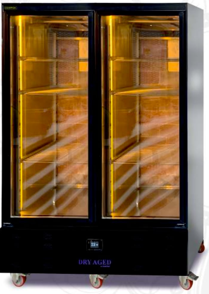Dampak Et Yaşlandırma Dolabı, Çift Kapılı 1245 Litre