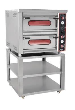 Himaksan Çift Katlı Pizza Fırını Elektrikli