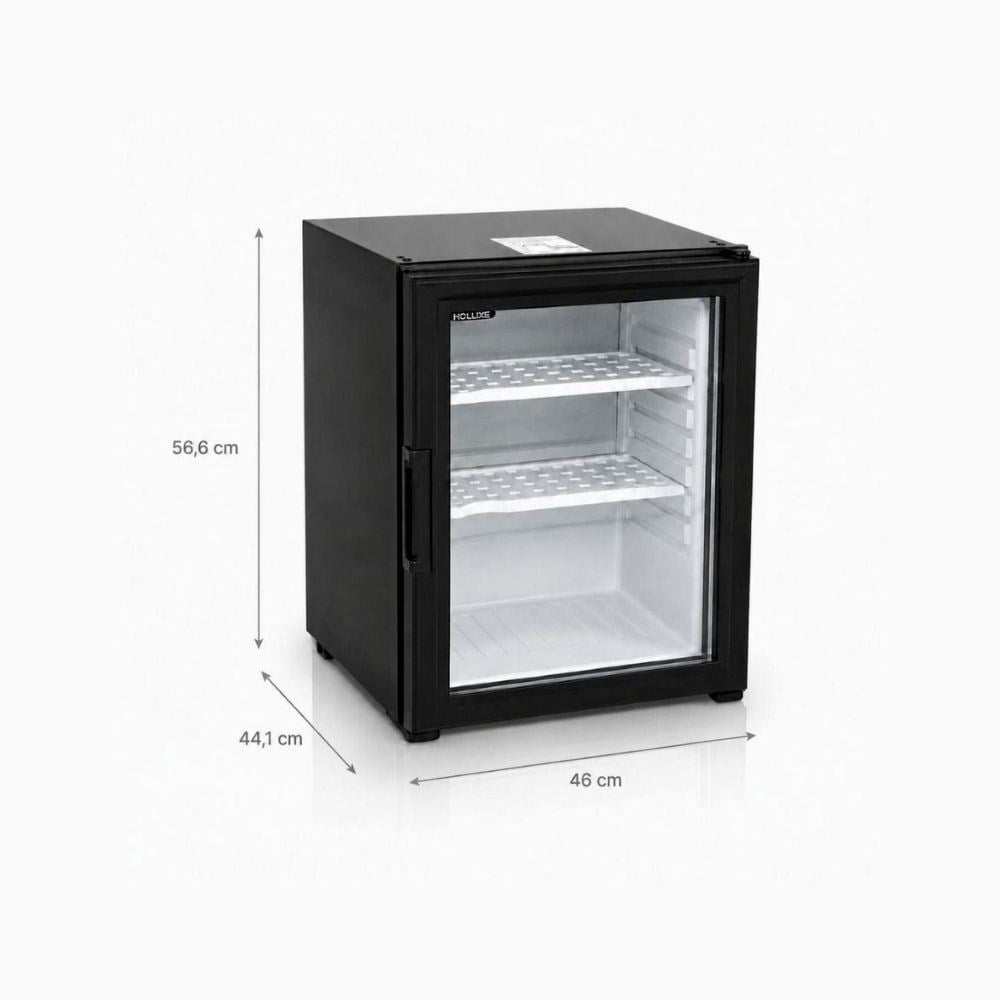 HOLUXEHoluxe HLX40-G 40 Litre Cam Kapılı Otel Tipi Minibar SiyahRFA-1004