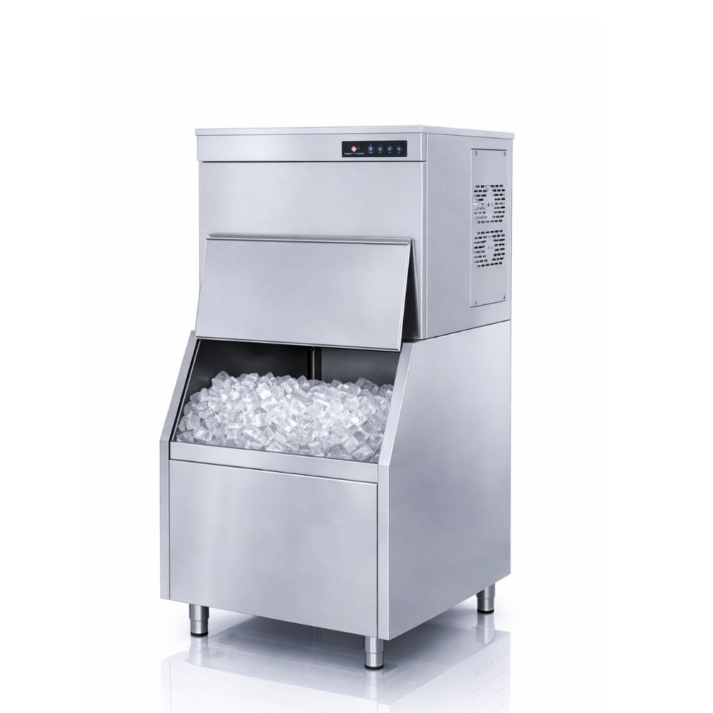 Iceinox Hazneli Gurme Küp Buz Makinası 400 Kg/Gün