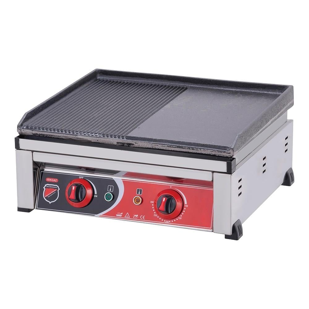 Işıkgaz Silverinox Endüstriyel 50 Lik Elektrikli 50 Cm Döküm Izgara