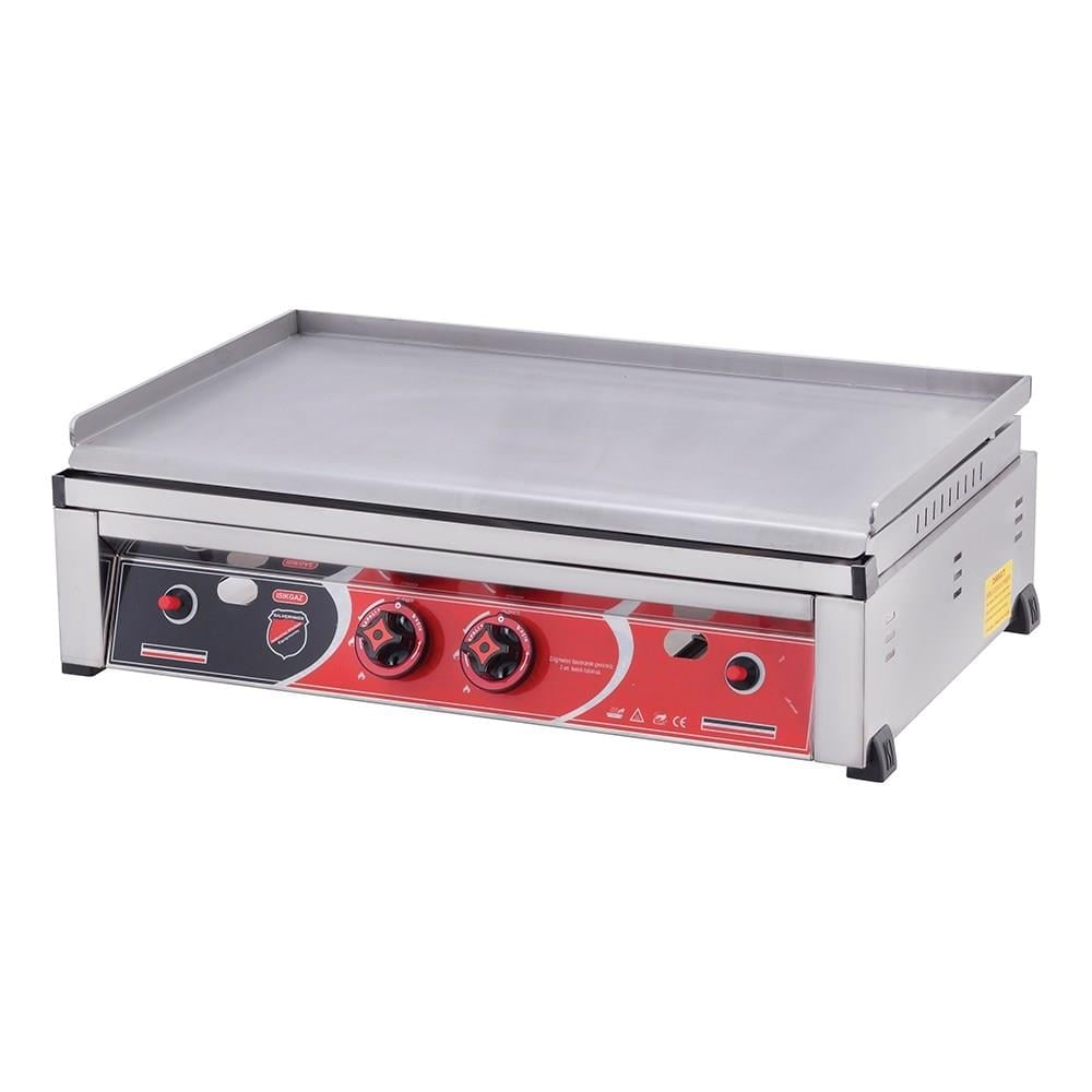 Işıkgaz Silverinox Endüstriyel 70 Lik Doğalgazlı 70 Cm Pleyt Izgara