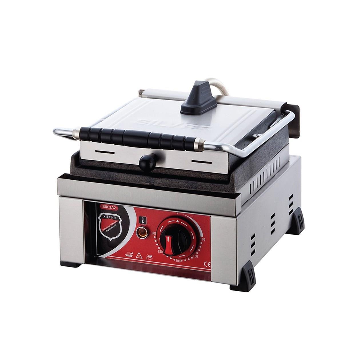 Işıkgaz Silverinox Style Elektrikli Döküm 8 Dilim Tost Makinesi