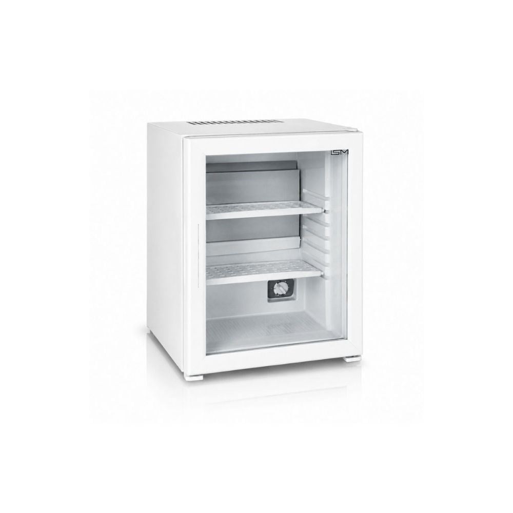 ISM MinibarISM SM30ECO 30 Litre Cam Kapılı Otel Tipi Minibar BeyazSM-30-EKO-CK-SB