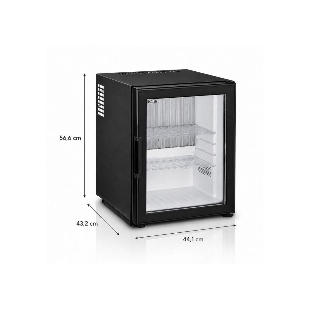 ISM MinibarISM SM401TH 40 Litre Cam Kapılı Peltier Sistem MinibarSM401TH
