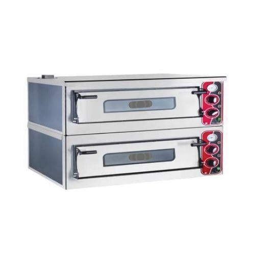 Karacasan Elektrikli Çift Katlı 8 Pizza'lık Pizza Fırını