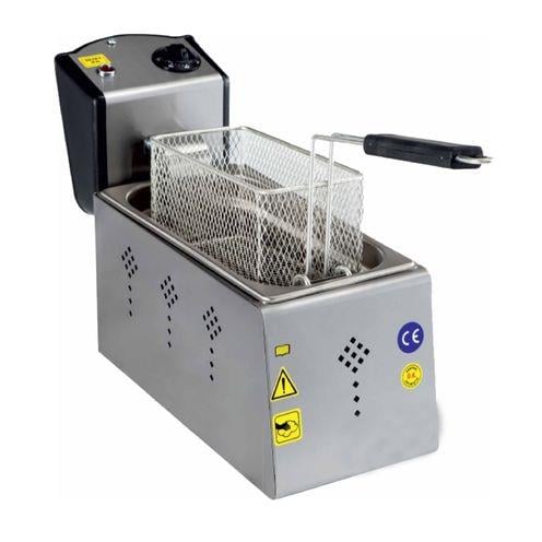 Karacasan Endüstriyel 2500 Watt Tekli 3 Litre Elektrikli Fritöz