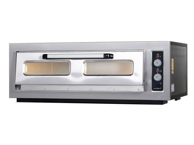 Maksan PO-601T Tek Katlı Termometre Göstergeli Pizza Fırını, 6 Adet Ø30 cm Pizza Kapasiteli