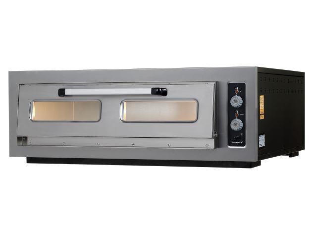 Maksan PO-901T Tek Katlı Termometre Göstergeli Pizza Fırını, 9 Adet Ø30 cm Pizza Kapasiteli
