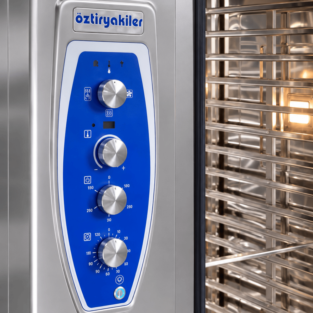 ÖztiryakilerÖztiryakiler Doğalgazlı Konveksiyonlu Fırın GN 2/1 - 10 Tepsi 380V7890.10G21.03