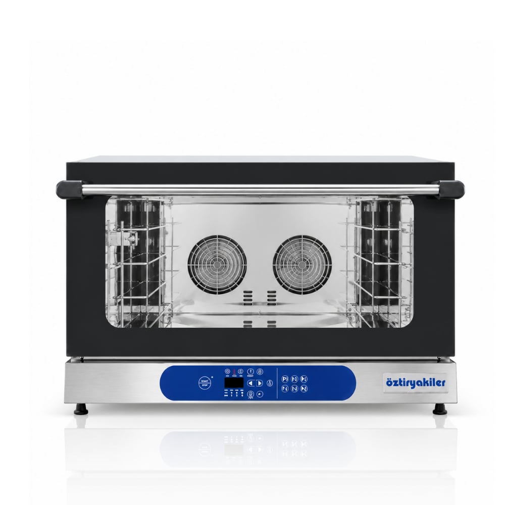 ÖztiryakilerÖztiryakiler Elektrikli Dijital Konveksiyonlu Pastane Fırını 40x60 - 4 Tepsi 220V7890.60400.4TE2