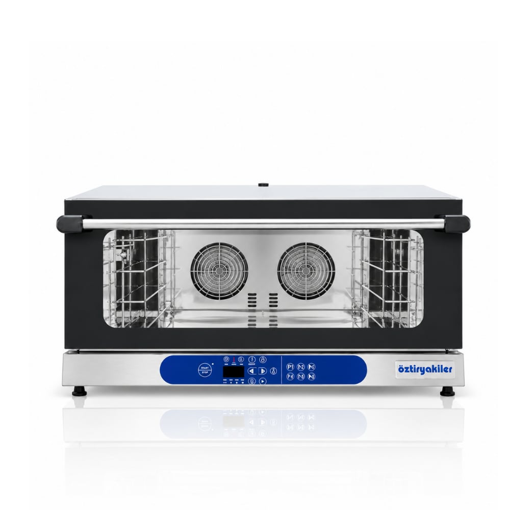 ÖztiryakilerÖztiryakiler Elektrikli Dijital Konveksiyonlu Pastane Fırını 40x60 - 3 Tepsi 220V7890.60400.3TE