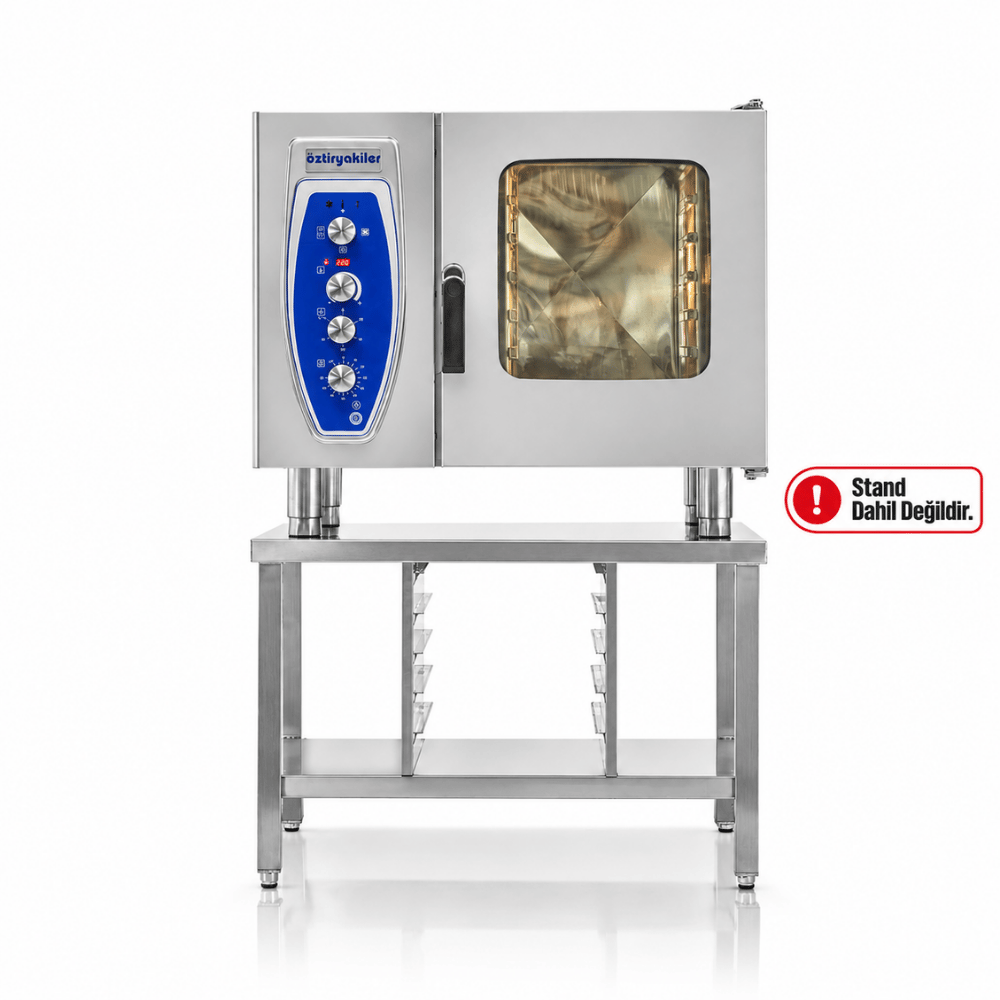 ÖztiryakilerÖztiryakiler Elektrikli Konveksiyonlu Fırın GN 1/1 - 6 Tepsi 380V7890.95708.01