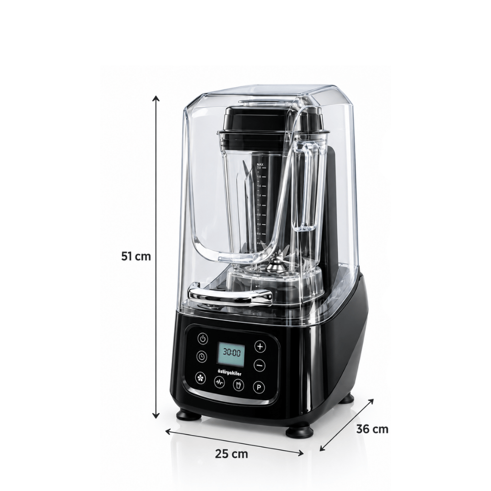 ÖztiryakilerÖztiryakiler Gürültü Önleyici Kapaklı Bar Blender 2 Litre9563.CB699.0D