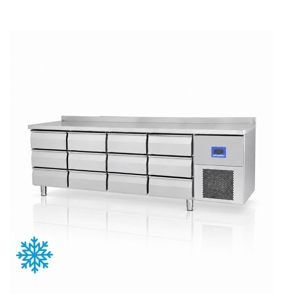 ÖztiryakilerÖztiryakiler TA 460 LMV 12 Çekmece Tezgah Tip Derin Dondurucu 518 Litre79E3.46LMV.03