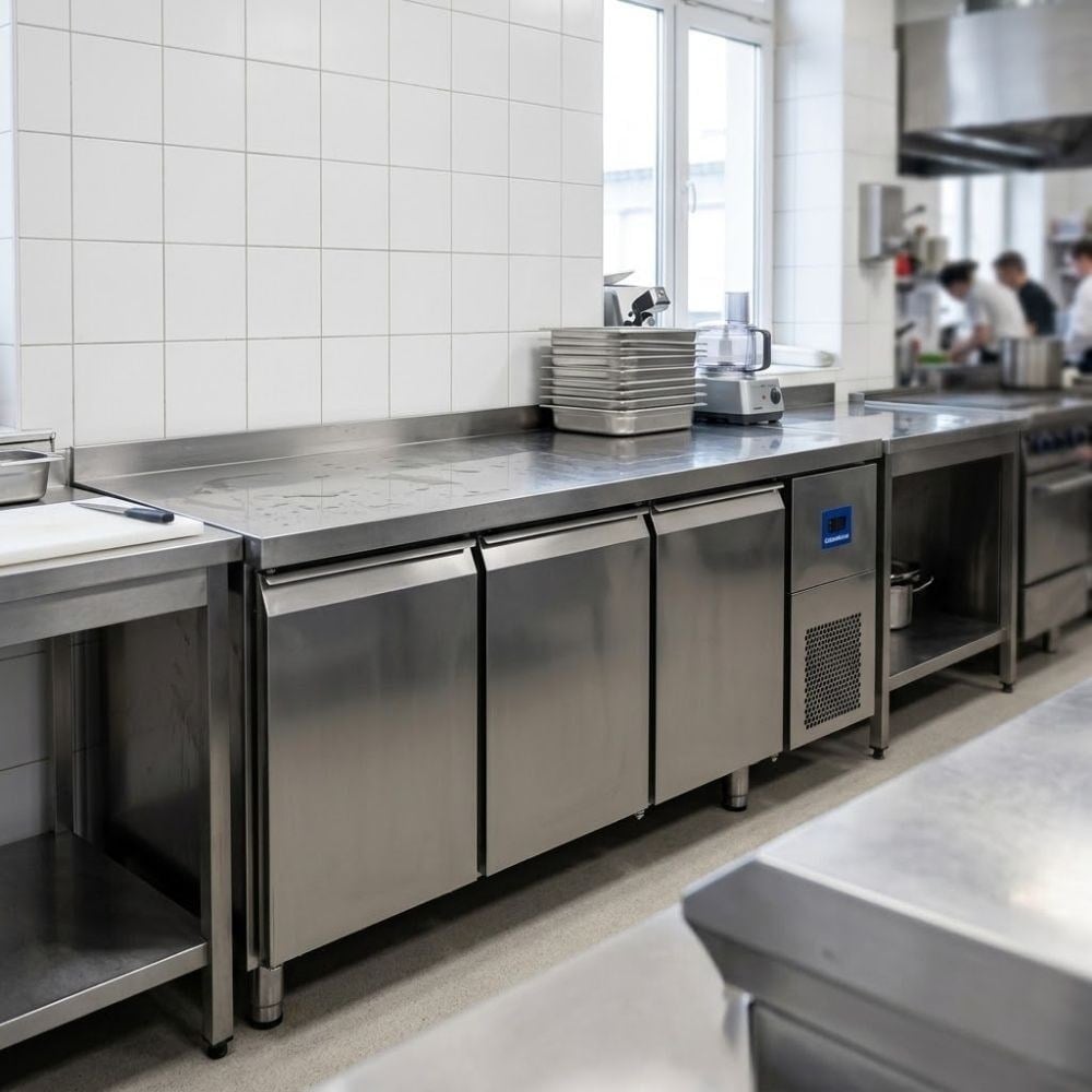 ÖztiryakilerÖztiryakiler TAG 370 NMV 3 Kapılı Tezgah Tip Buzdolabı 457 Litre 430 Kalite79E4.37NMV.00