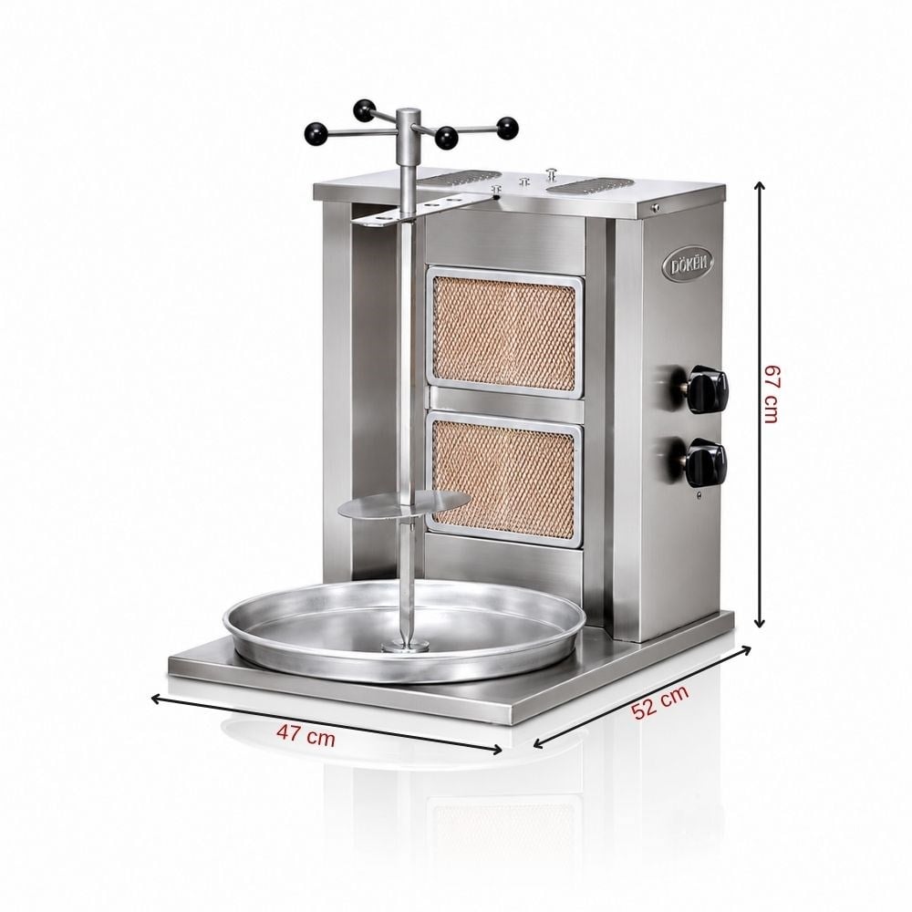 PimakPimak Doğalgazlı Döner Makinesi 2 RadyanDO5/M73