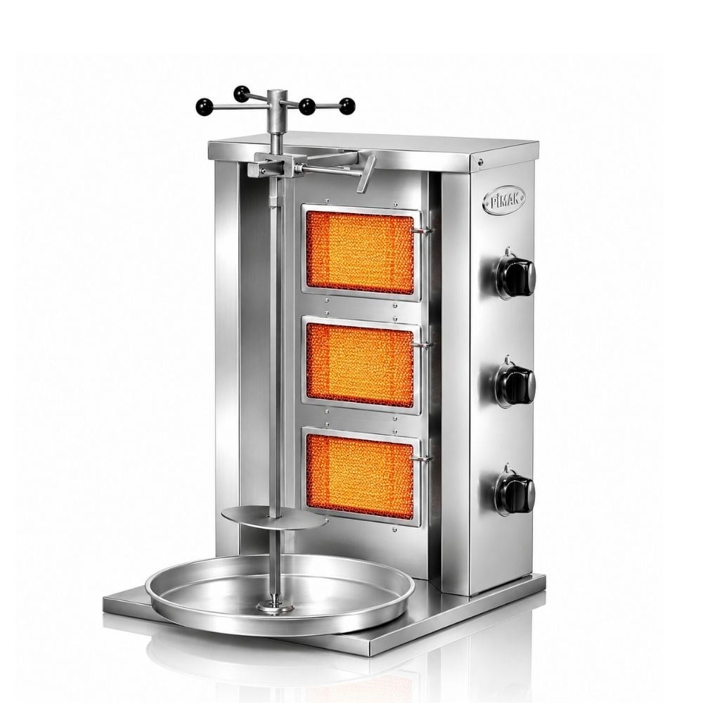 PimakPimak Doğalgazlı Döner Makinesi 3 RadyanDO6/M75
