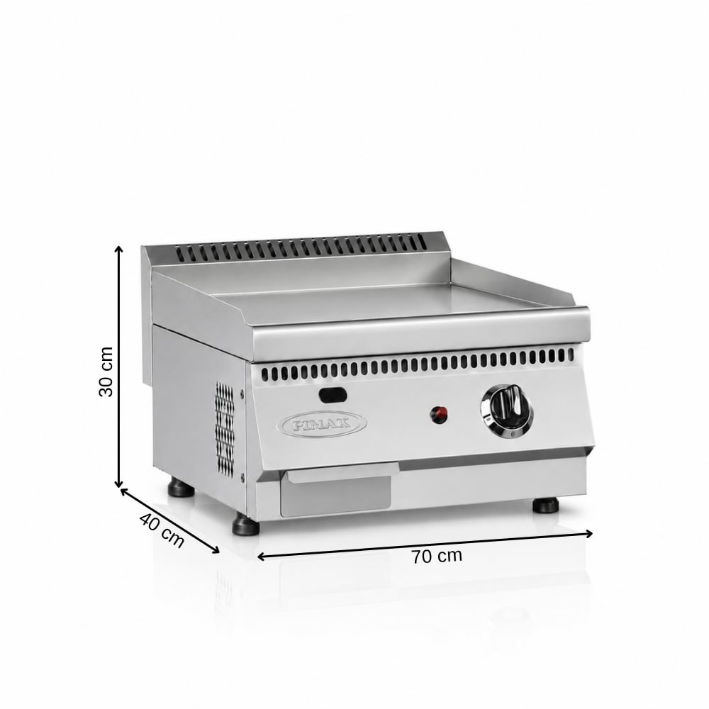PimakPimak Doğalgazlı Pleyt Izgara 700 seri  40X70X30 CMIZ/70S-M171