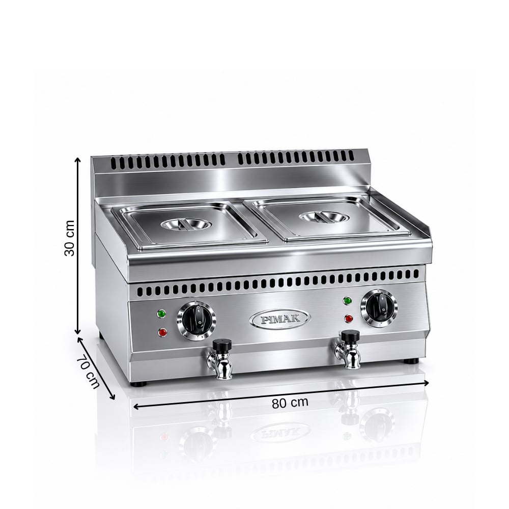 PimakPimak Elektrikli Baın Marıe 700 Seri 80X70X30 CM70S-M180