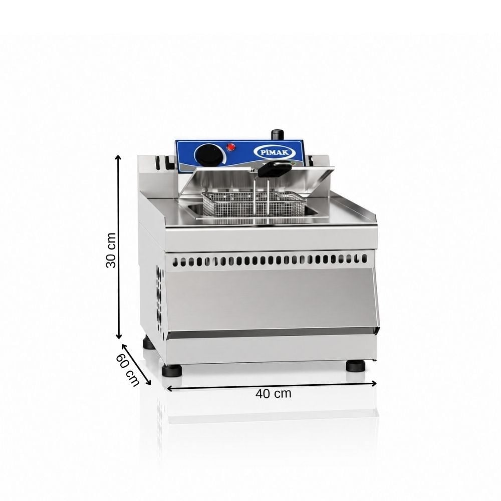 PimakPimak Elektrikli Ekonomik Model Fritöz 10 LT 40 x 60 x 30 (cm)M062 ECO