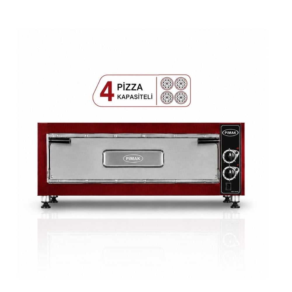 PimakPimak Elektrikli Pizza Fırını 4 Adet 62 x 62 (cm) İç EbatM012-4