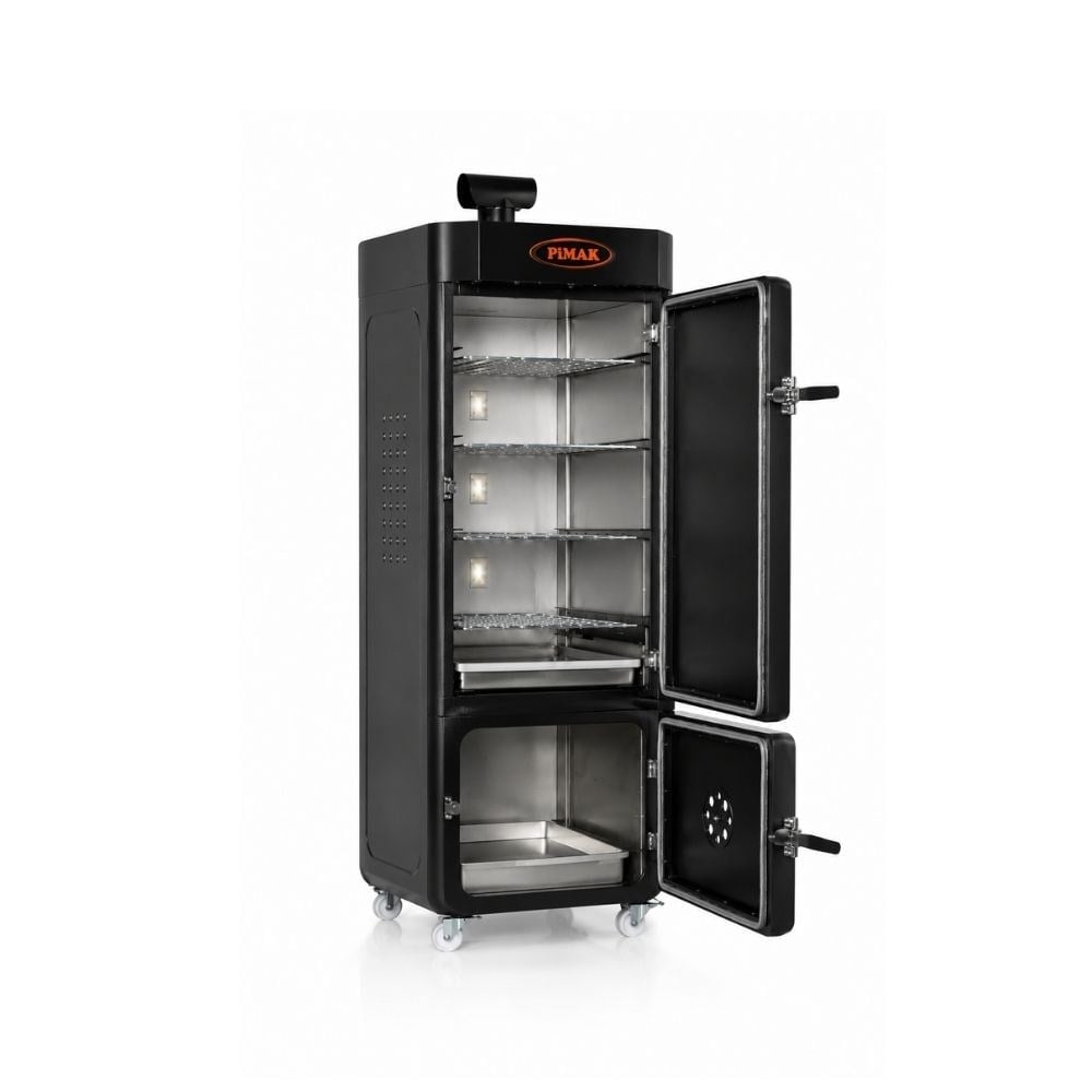 PimakPimak Et Tütsüleme Fırını Doğalgazlı 72 x 103 x 205 (cm) 194KgFRN-SMK