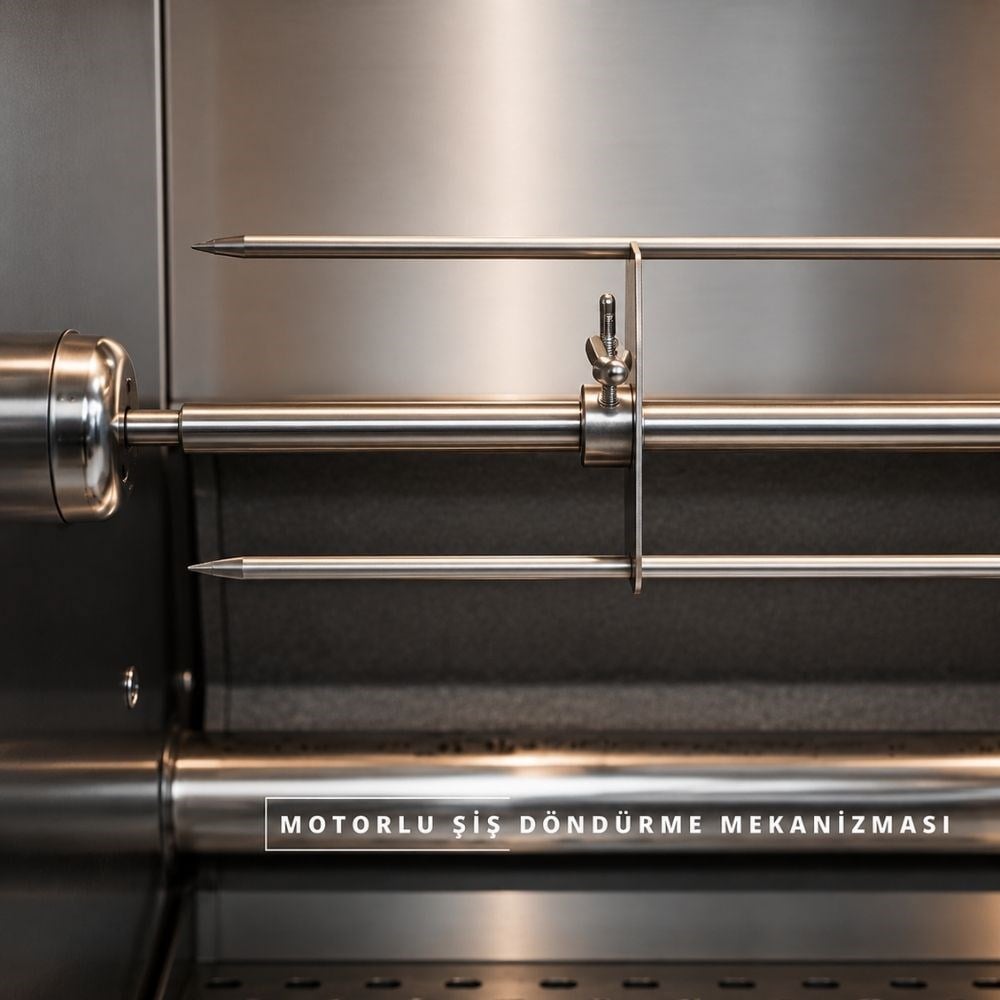 PimakPimak Kollu Piliç Makinesi 8 şiş 40 Piliç TüplüPI6/M17KB-G