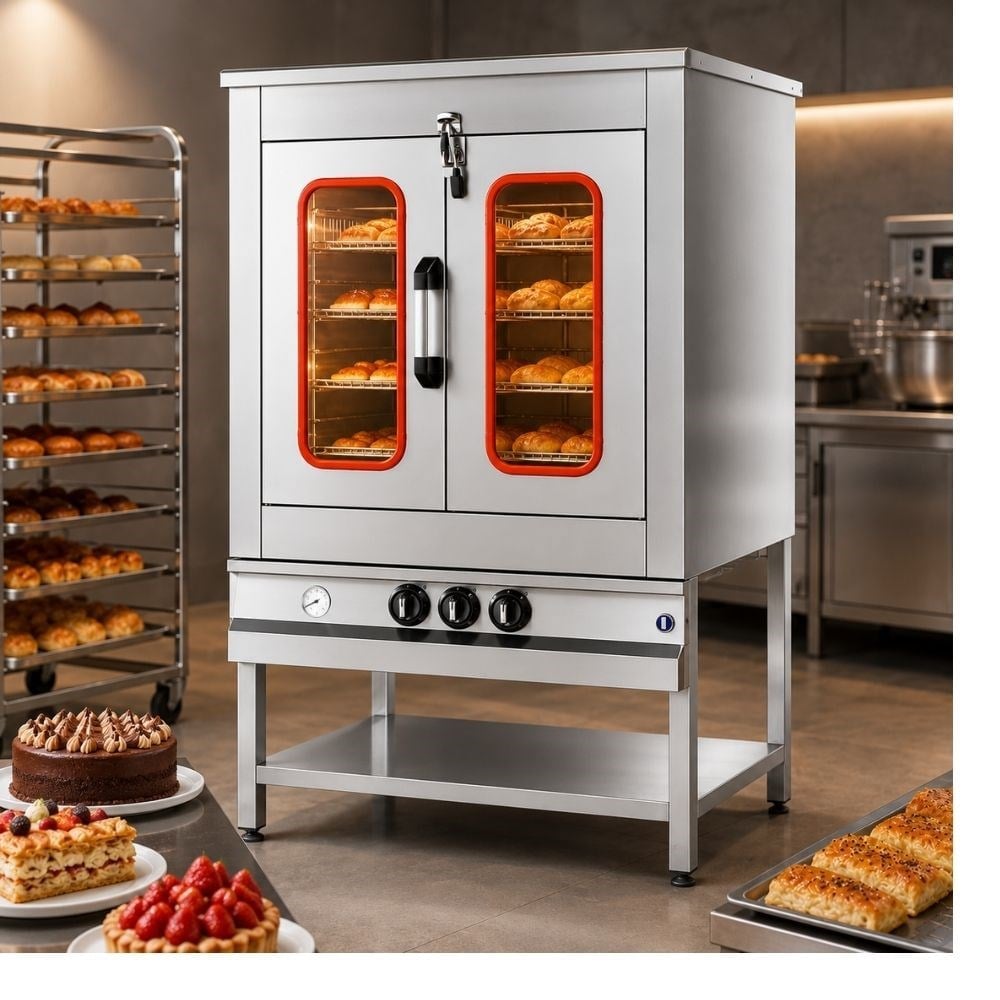 PimakPimak Pasta Börek Fırını 5 Tepsili Tüplü 92 x 100 x 160 (cm)M016-G