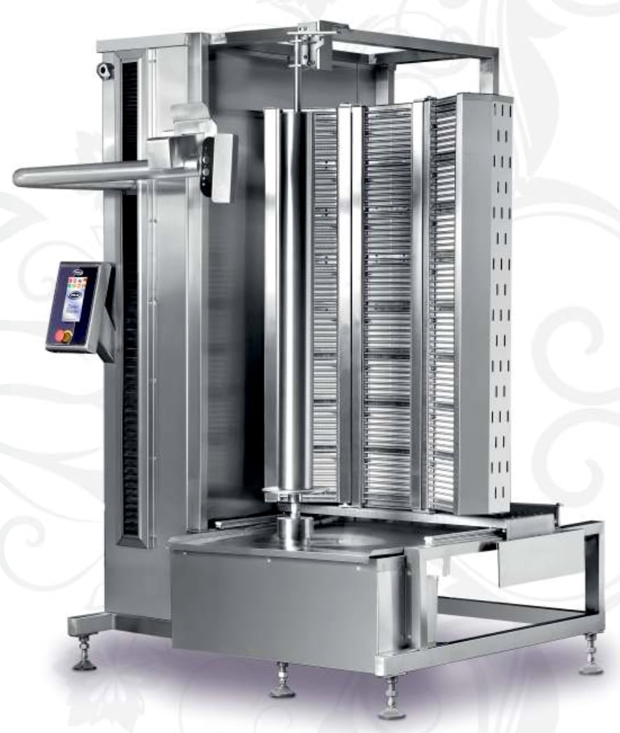 Pimak Robot Döner Makinaları 8+8+8 Radyanlı Doğalgazlı