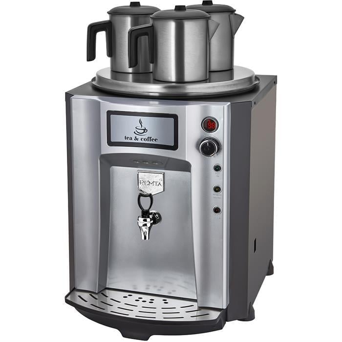 Remta Premium Jumbo 40 Litre Üç Demlikli Çay Makinesi - Gri