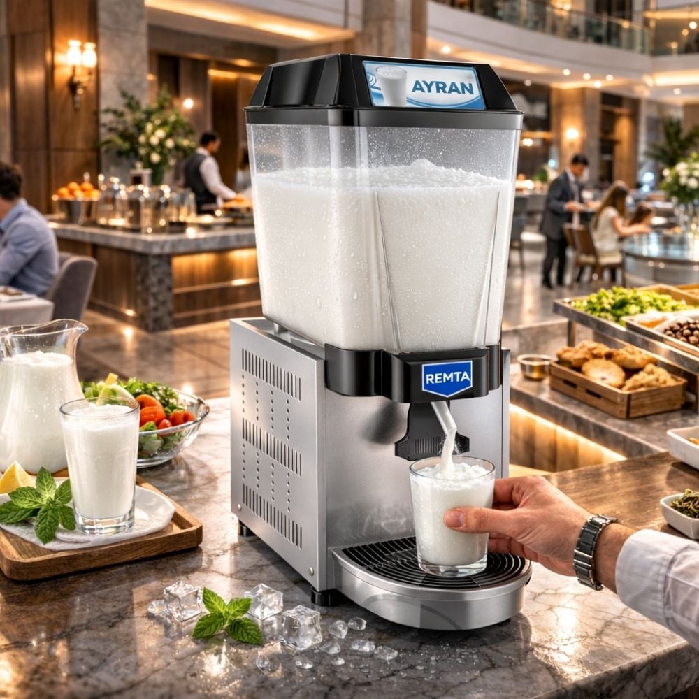 RemtaRemta Tekli 20 LT Karıştırıcılı Soğutuculu Ayran MakinesiST11