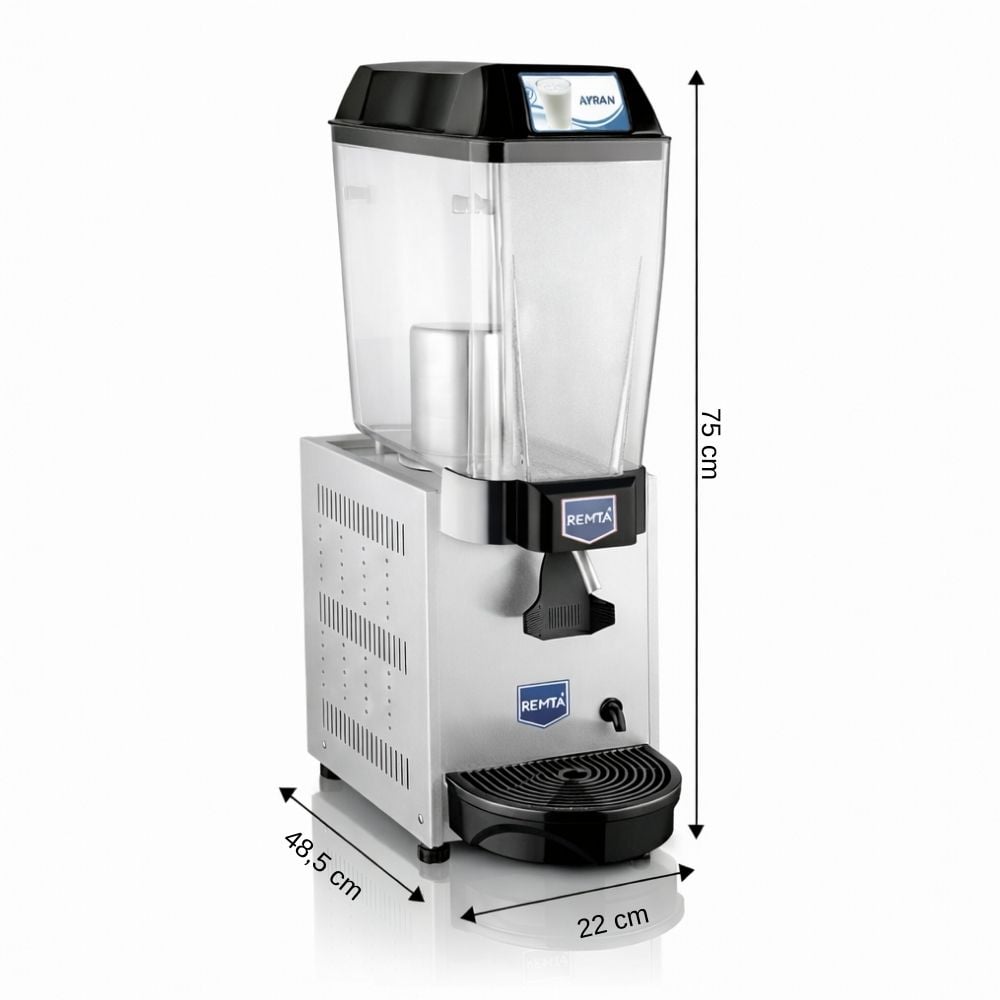RemtaRemta Tekli 20 LT Karıştırıcılı Soğutuculu Ayran MakinesiST11