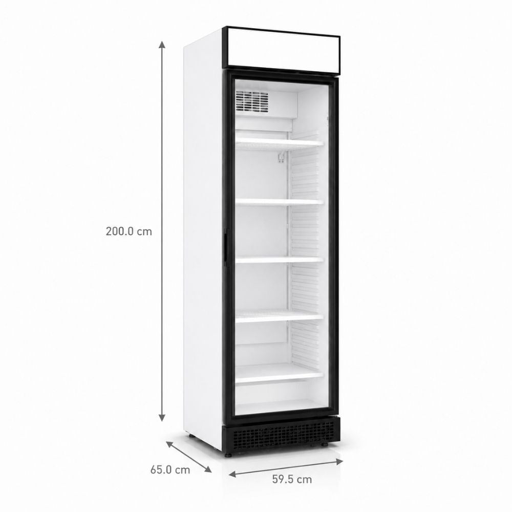 ŞENOCAKŞenocak D-372 M4C Kanopili Tek Kapılı Şişe Soğutucu Dolap 220VD-372 SC M4C