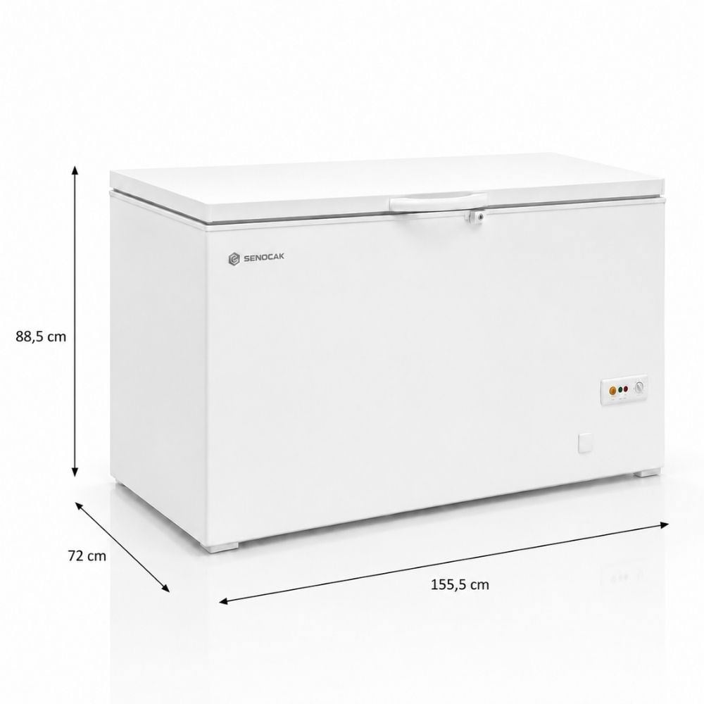 ŞENOCAKŞenocak D-580 DF Dual Sandık Tipi Derin DondurucuD-580 DF DUAL