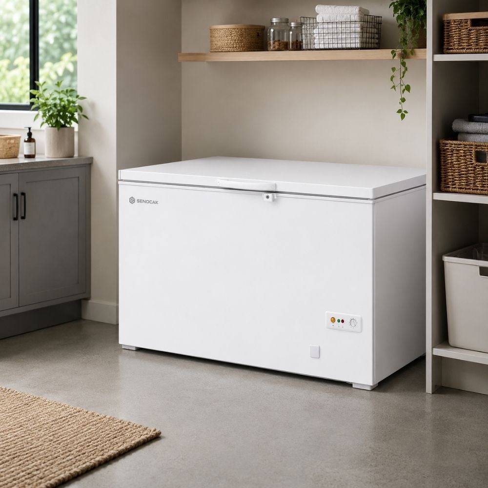 ŞENOCAKŞenocak D580 DF DUAL 435 Lt Çift Modlu Derin DondurucuD580-DF-DUAL