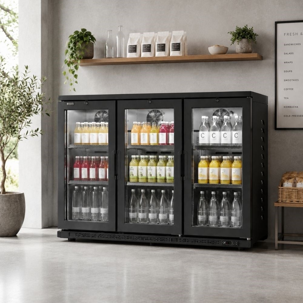 ŞENOCAKŞenocak GC 240 BB Üç Kapılı Bar Altı Şişe Soğutucu 220VGC-240 BB
