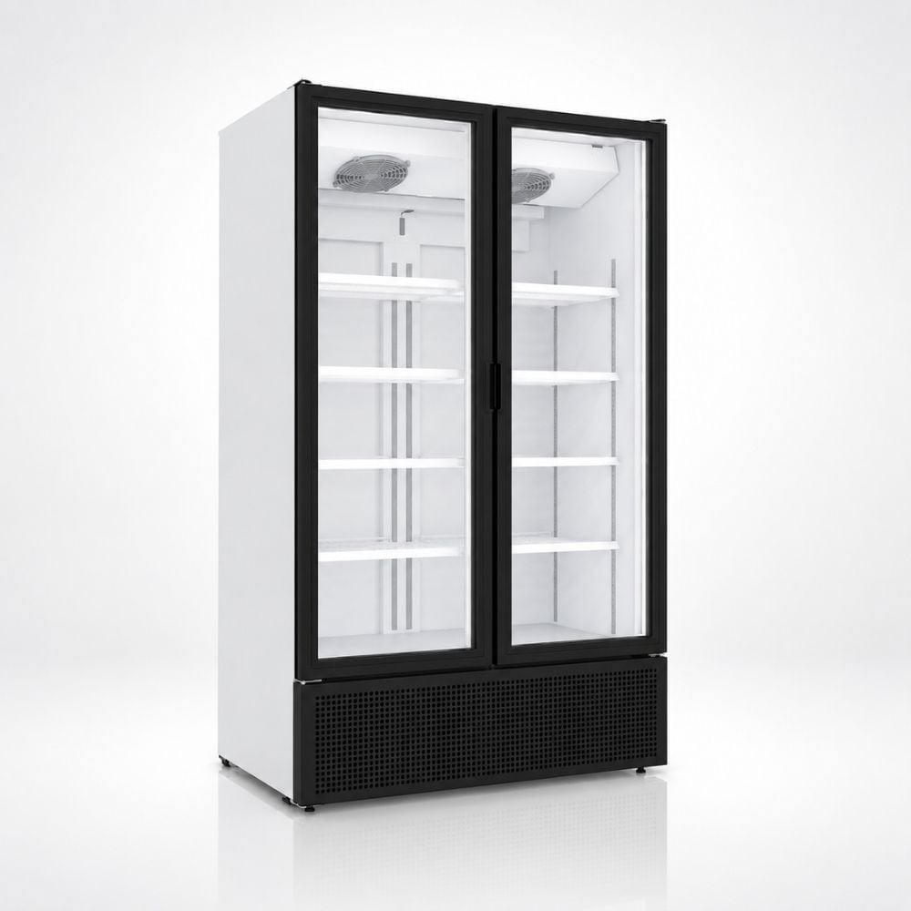 ŞENOCAKŞenocak S-1300 Slim WOC Çift Kapılı Kanopisiz Şişe Soğutucu Dolap 220VS-1300 SLİM TD KANOPİSİZ