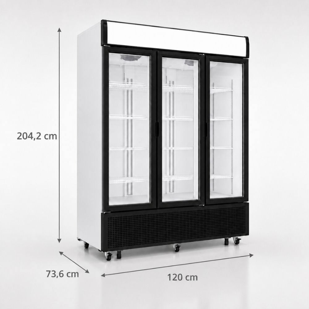 ŞENOCAKŞenocak S-1600 THD 3D Üç Kapılı Kanopili Şişe Soğutucu Dolap 220VS-1600 SC TD KANOPİLİ