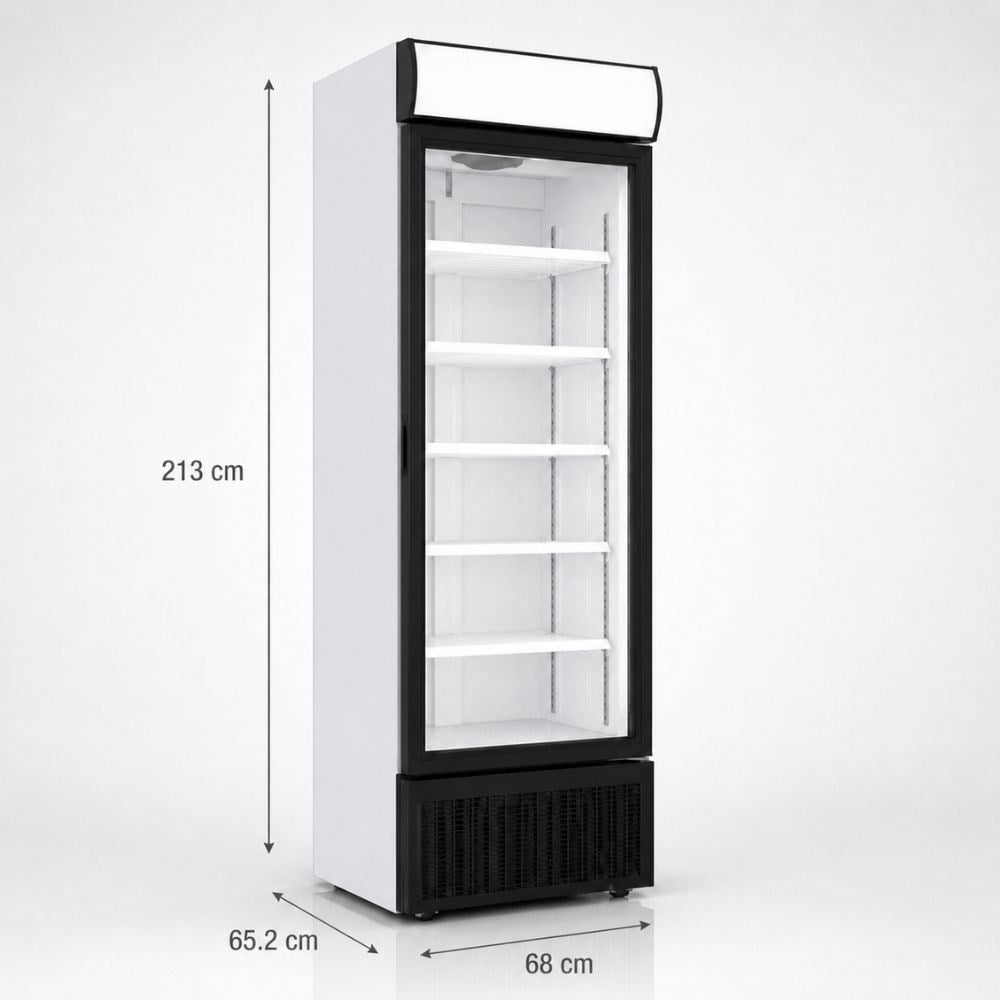 ŞENOCAKŞenocak S-520 SC Kanopili Tek Kapılı Şişe Soğutucu Dolap 220VS 520 SC