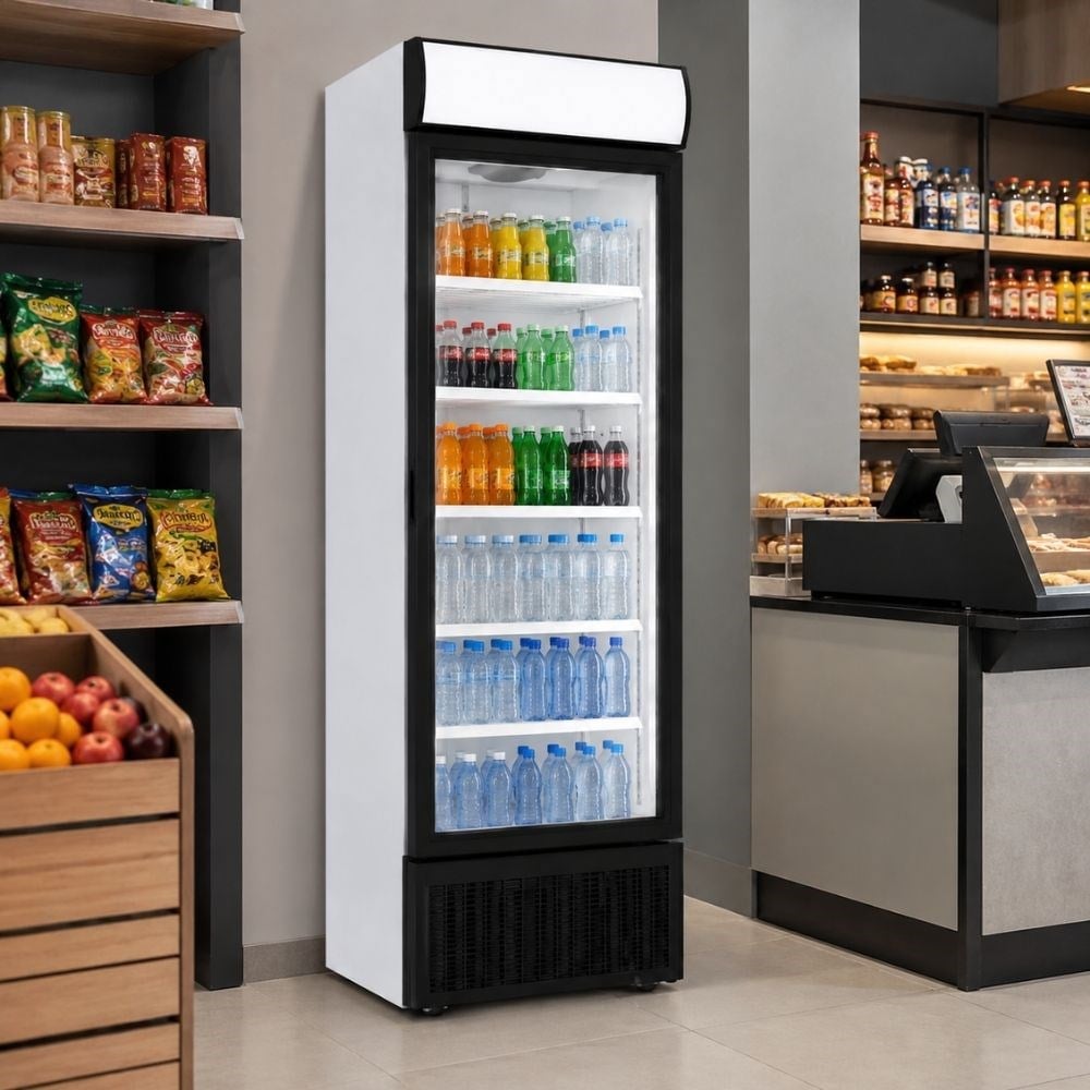 ŞENOCAKŞenocak S-520 SC Kanopili Tek Kapılı Şişe Soğutucu Dolap 220VS 520 SC