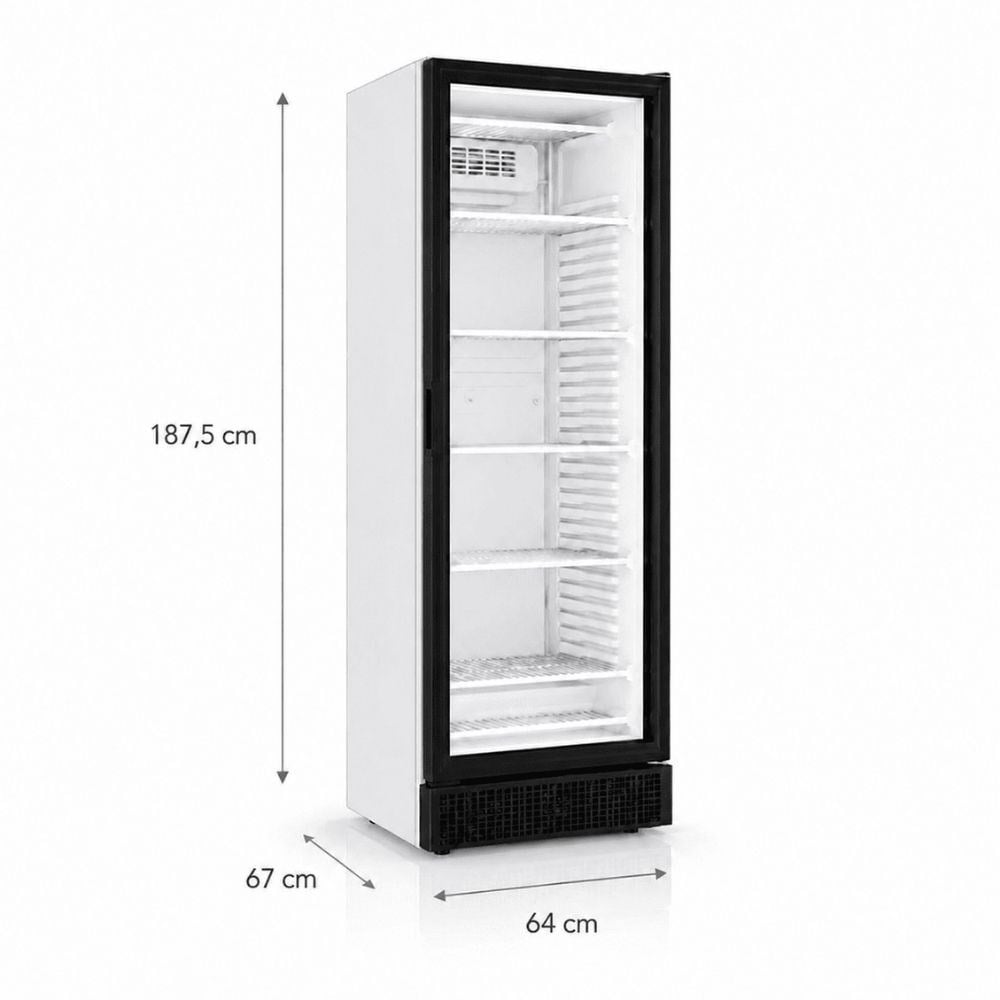 ŞENOCAKŞenocak VF372 Tek Kapılı Kanopisiz Dikey Camlı Derin Dondurucu 220VVF-372