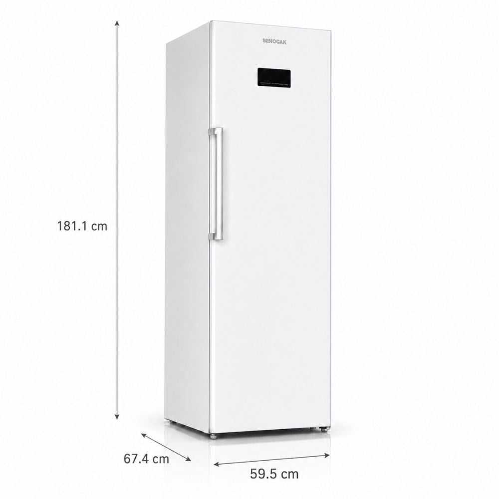 ŞENOCAKŞenocak VFN7274 7 Çekmeceli No-Frost Derin Dondurucu 220VVFN-7274