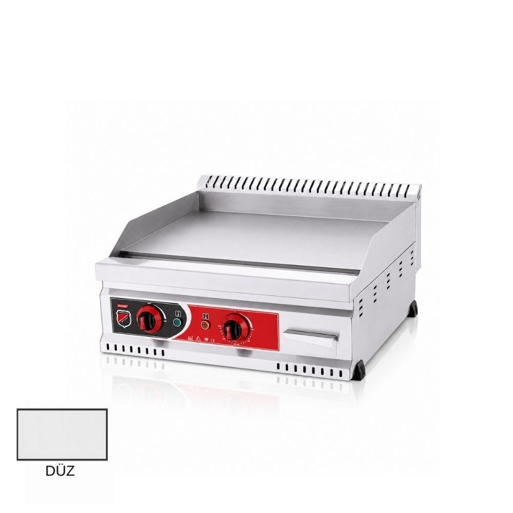 Işıkgaz SilverinoxSilverinox 600 Seri Elektrikli Düz Pleyt Izgara 60x60 Cm 220VPGE-60-D