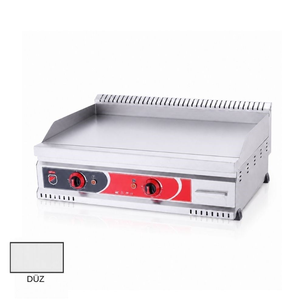Işıkgaz SilverinoxSilverinox 600 Seri Elektrikli Düz Pleyt Izgara 80x60 Cm 220VPGE-80-D